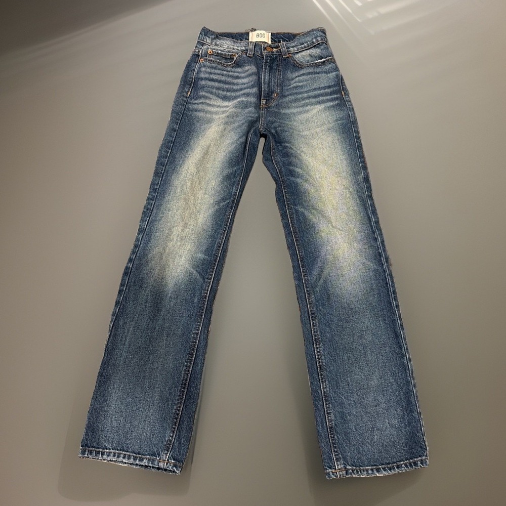 BDG Urban Outfitters High Rise Straight Leg Cowboy Jeans Women's Size 24